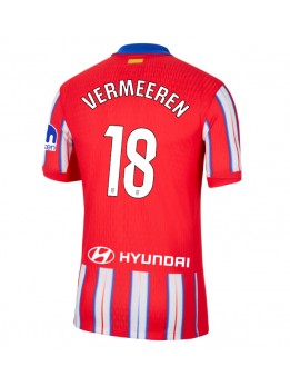 Atletico Madrid Arthur Vermeeren #18 Heimtrikot 2024-25 Kurzarm